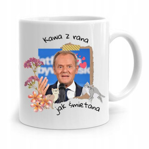 Kubek Donald Tusk Po Platforma Kawa Z Rana Prezent