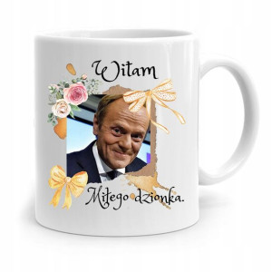 Kubek Donald Tusk Po Platforma Miłego Dzionka