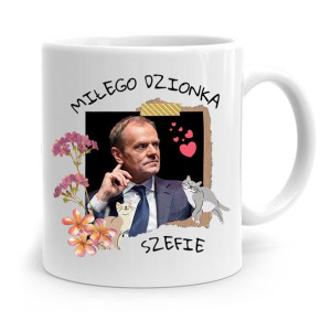 Kubek Donald Tusk Po Platforma Miłego Dzionka