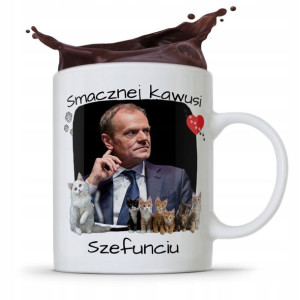 Kubek Donald Tusk Po Platforma Smacznej Kawusi