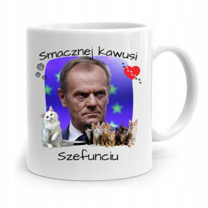 Kubek Donald Tusk Po Platforma Szefunciu Prezent