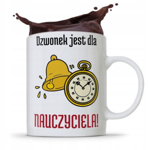 Kubek Dzień Nauczyciela Dzwonek Dla Nauczyciela