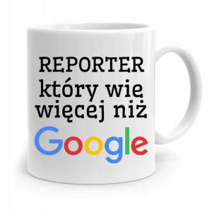 Kubek Dziennikarza Reportera Który Wie Więcej