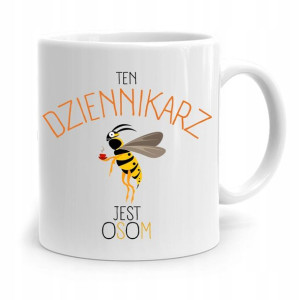 Kubek Dziennikarza Reportera Ten Dziennikarz Jest
