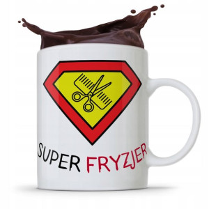 Kubek Fryzjera Fryzjerki Super Fryzjer Prezent