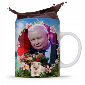 Kubek Full Print Prezesa Jarosław Kaczyński Pis