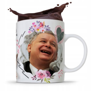 Kubek Full Print Prezesa Jarosław Kaczyński Pis
