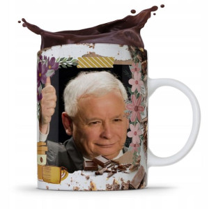 Kubek Full Print Prezesa Jarosław Kaczyński Pis