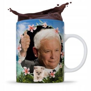 Kubek Full Print Prezesa Jarosław Kaczyński Pis