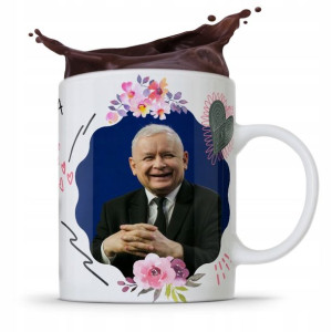Kubek Full Print Prezesa Jarosław Kaczyński Pis