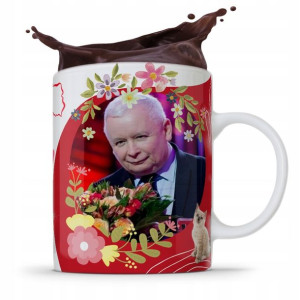 Kubek Full Print Prezesa Jarosław Kaczyński Pis