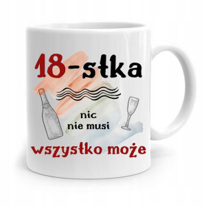 Kubek Idealny Prezent Na Urodziny 18 18te 18-te