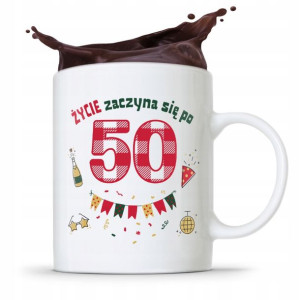 Kubek Idealny Prezent Na Urodziny 50 50te 50-te