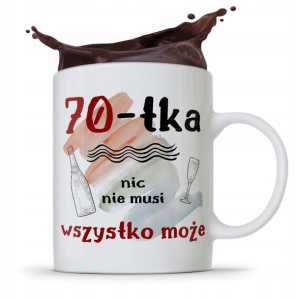 Kubek Idealny Prezent Na Urodziny 70 70te 70-te