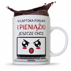 Kubek Informatyka Programisty I Pieniążki Chce