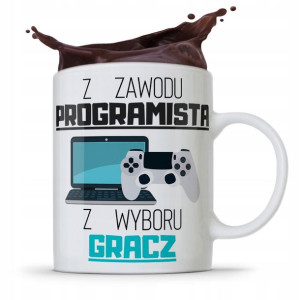 Kubek Informatyka Programisty Z Wyboru Gracz
