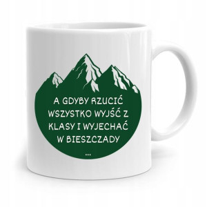 Kubek Na Dzień Nauczyciela Wyjechać W Bieszczady
