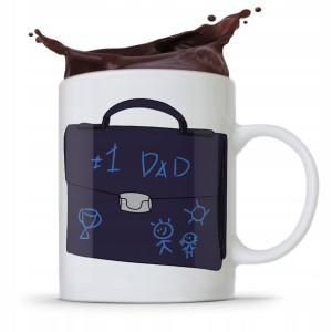 Kubek Na Dzień Ojca Dla Taty #1 Dad Prezent