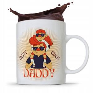 Kubek Na Dzień Ojca Dla Taty Best Dad Ever Prezent
