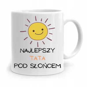 Kubek Na Dzień Ojca Dla Taty Najlepszy Pod Słońcem