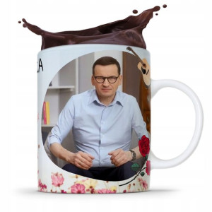 Kubek Politycy Mateusz Morawiecki Pis Podatki
