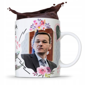 Kubek Politycy Mateusz Morawiecki Pis Podatki