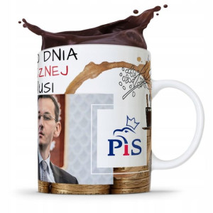 Kubek Politycy Mateusz Morawiecki Pis Podatki