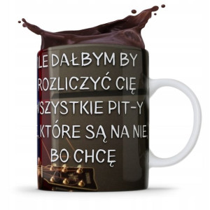 Kubek Politycy Morawiecki Gitara Pis Ile Dałbym