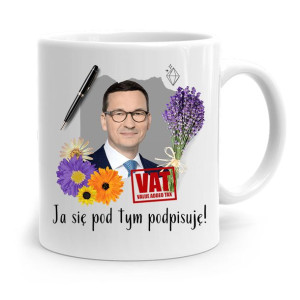 Kubek Politycy Premier Mateusz Morawiecki Pis