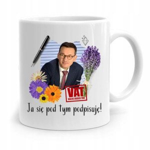 Kubek Politycy Premier Mateusz Morawiecki Pis