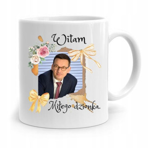 Kubek Politycy Premier Mateusz Morawiecki Pis