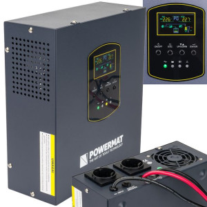 Zasilacz Awaryjny Ups Lcd 800va 500w Przetwornica Pm-ups-800mw / Pm1221