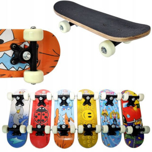 Deskorolka Mała 43cm Dla Dzieci 9 Warstwowa Deska 8710