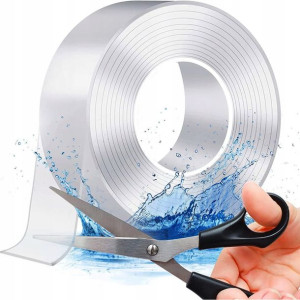 Taśma Dwustronna Wielokrotnego Użytku Nano Grip 5m