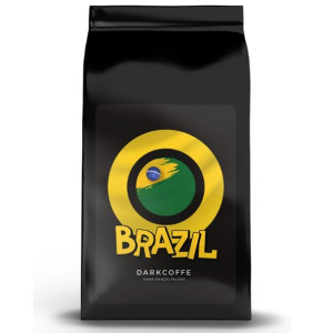 Darkcoffe Kawa Ziarnista Świeżo Palona Brazil 1kg