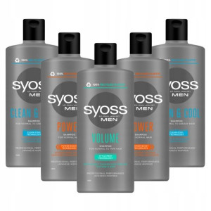 Syoss Men Szampon Clean Power Volume Control