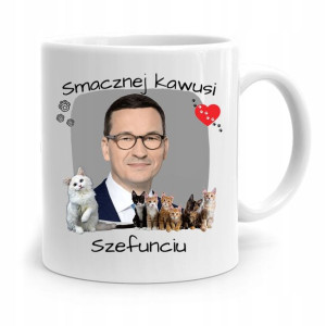 Kubek Politycy Premier Mateusz Morawiecki Pis