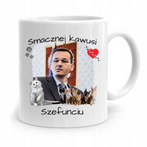 Kubek Politycy Premier Mateusz Morawiecki Pis