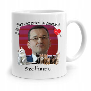 Kubek Politycy Premier Mateusz Morawiecki Pis