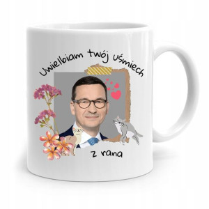 Kubek Politycy Premier Mateusz Morawiecki Pis