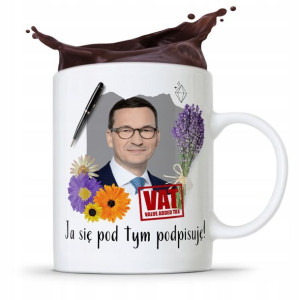 Kubek Politycy Premier Mateusz Morawiecki Pis
