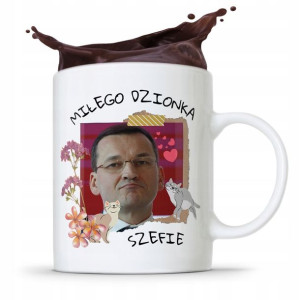 Kubek Politycy Premier Mateusz Morawiecki Pis