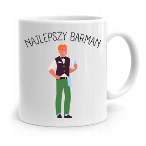 Kubek Prezent Dla Barmana Najlepszy Barman!