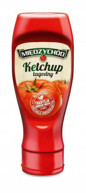 Ketchup Międzychód Łagodny 430g