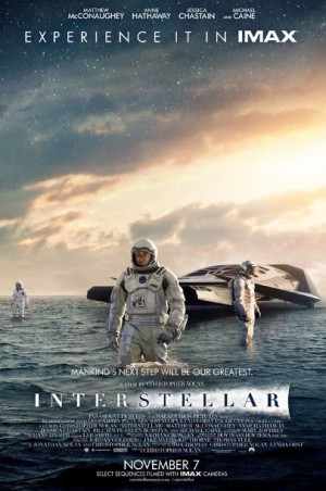 Interstellar plakat 40x60 obraz Nolan PREMIUM