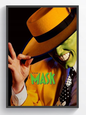 Maska Film Carrey Jim plakat 40x60cm premium