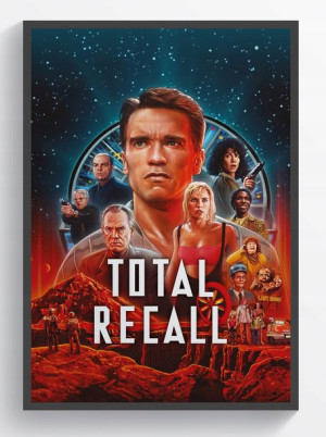 Pamięć Absolutna film plakat 60x90cm premium