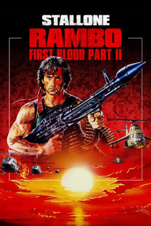 Rambo plakat filmowy 60x90 obraz Sylwester Stalone