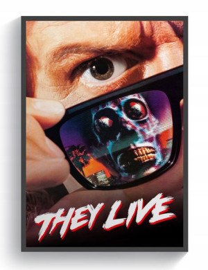 They Live Oni Żyją plakat 40x60cm premium