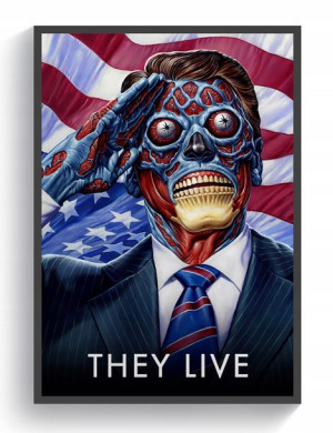 They Live Oni Żyją plakat 40x60cm premium